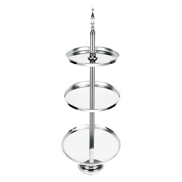 3-Tier Classic Round Cake Stand Dessert Display 37in