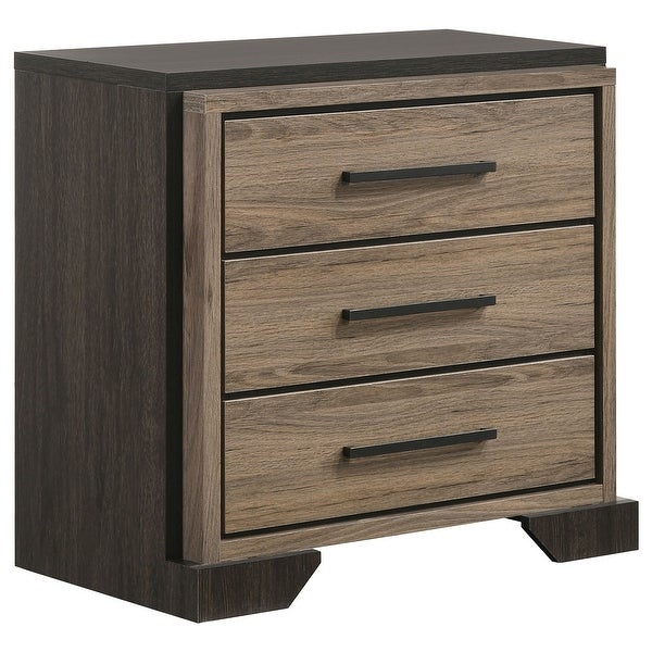 Coaster Furniture Baker Bedroom Set Brown and Light Taupe - - 38057232