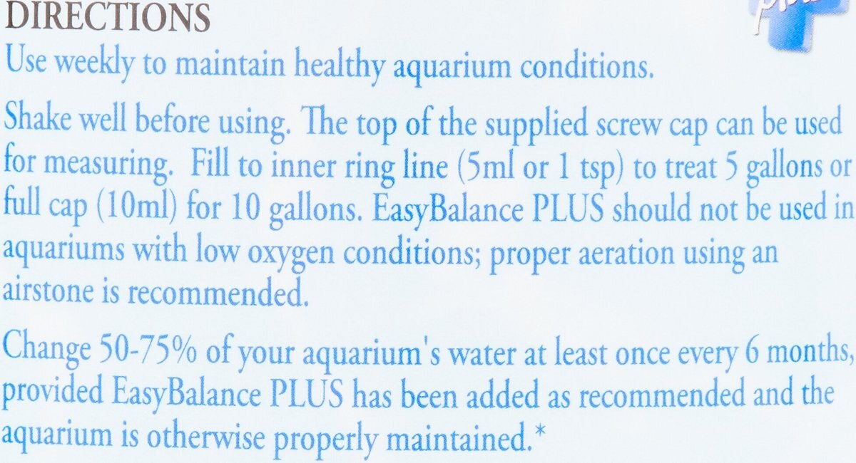 Tetra EasyBalance Plus Freshwater Aquarium Water Conditioner