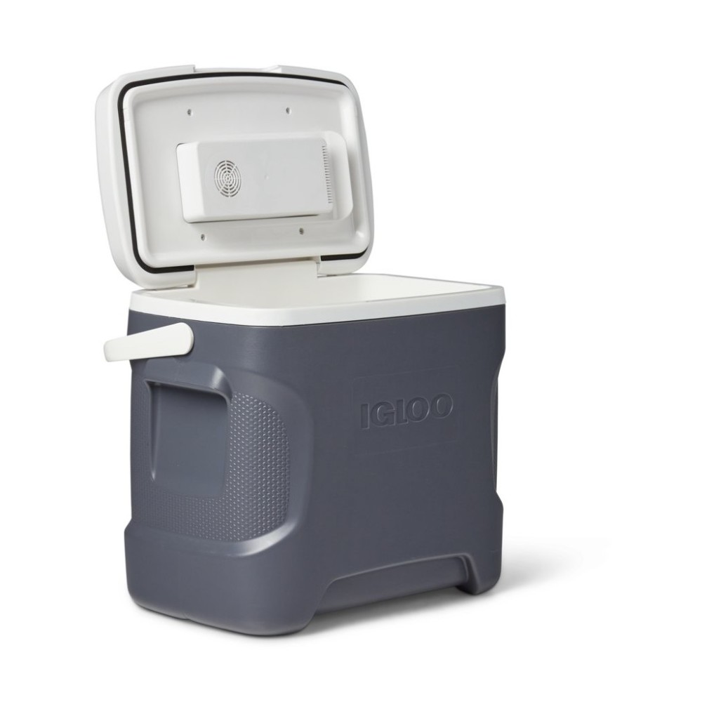 Igloo Versatemp Thermoelectric Hard Cooler Carbonite/White 28qt