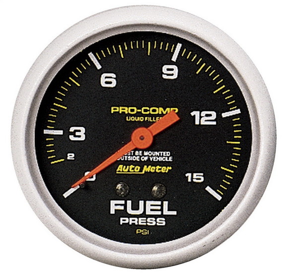 Auto Meter 5411 Pro Comp Fuel Pres 2 5/8'