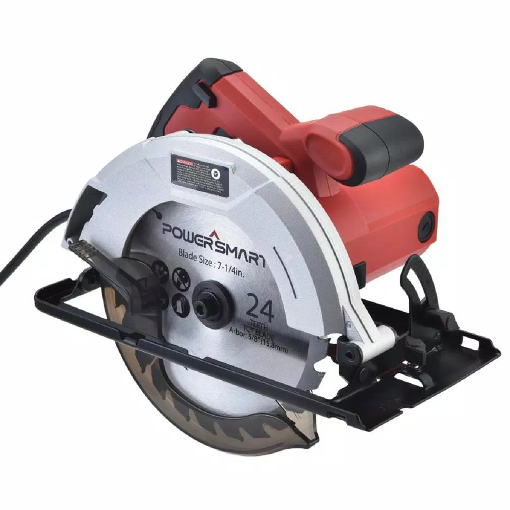 PowerSmart 7-1/4 in. 14 Amp Electric Circular Saw and#8211; XDC Depot