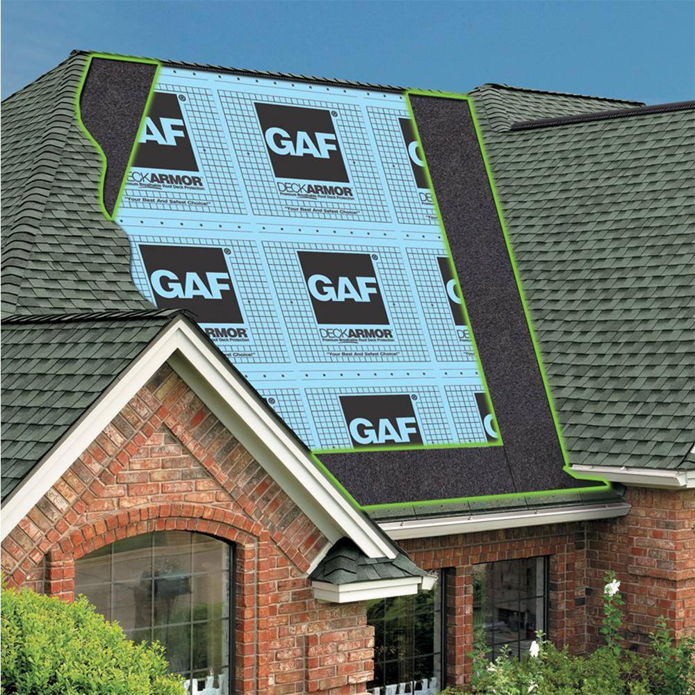 GAF Shingle-Mate 432 sq. ft. Fiberglass-Reinforced Roofing Underlayment Roll 0902000