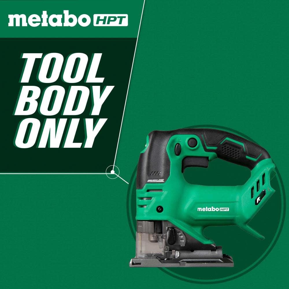 Metabo HPT 36V MultiVolt Brushless Jig Saw， Bare Tool CJ36DAQ4M from Metabo HPT