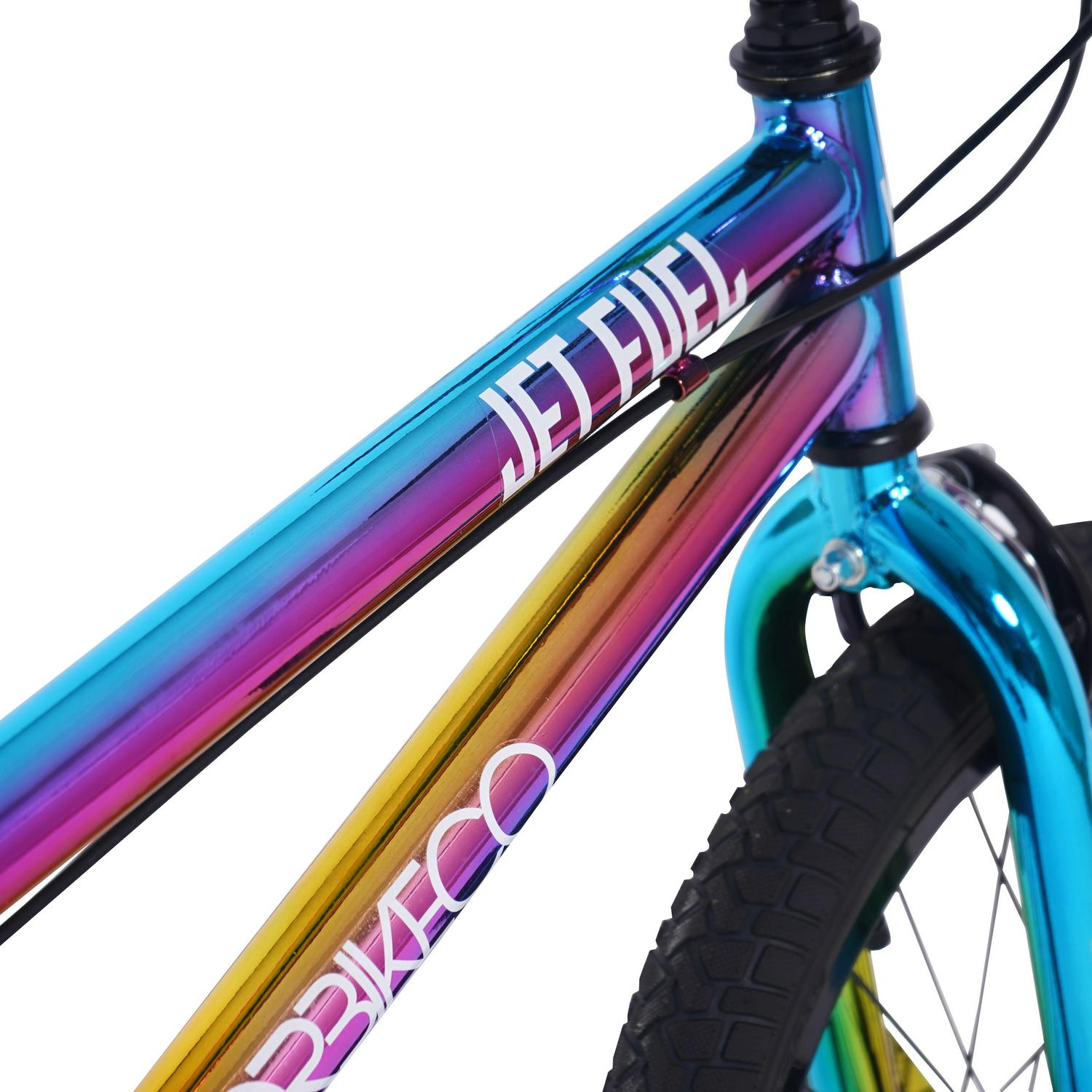 Hyper Bicycle 18  Wheels Multicolor Jet Fuel BMX Bicycle Unisex  Crowdfused