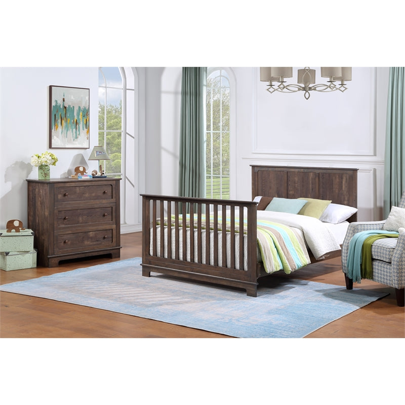 Suite Bebe Grayson Full Bed Conversion Kit Rustic Barnwood