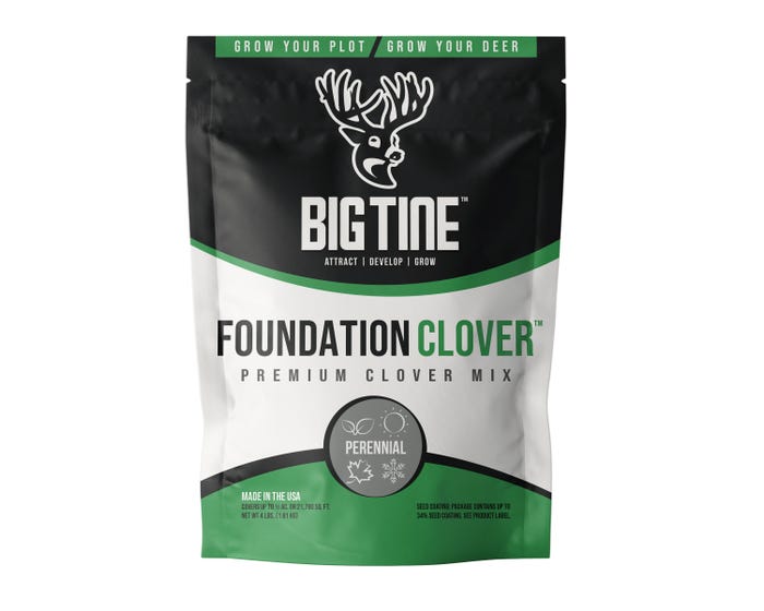 Big Tine Foundation Clover， Premium Clover Mix， 4 lb. Bag