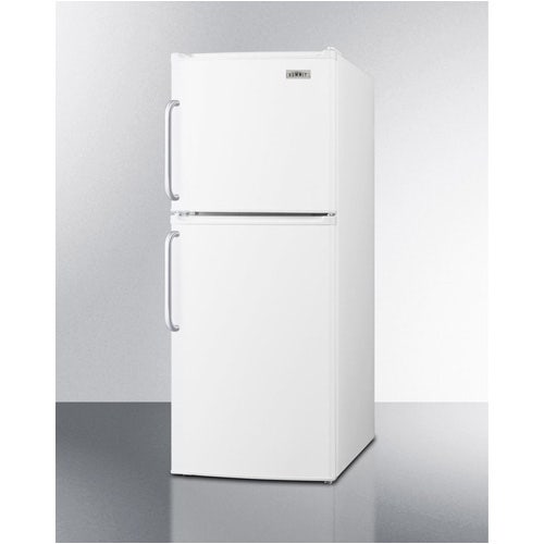 Summit Appliance FF71ESTB Energy Star Qualified Two-Door Refrigerator-Freezer With Towel Bar Handles