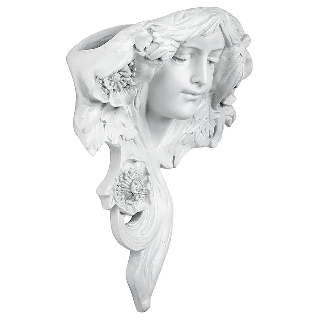 Le Etoile French Greenmen Planter Wall Sculpture by Design Toscano