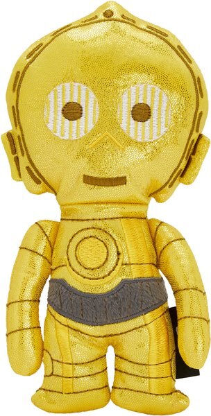 STAR WARS C-3PO Plush Kicker Cat Toy with Catnip