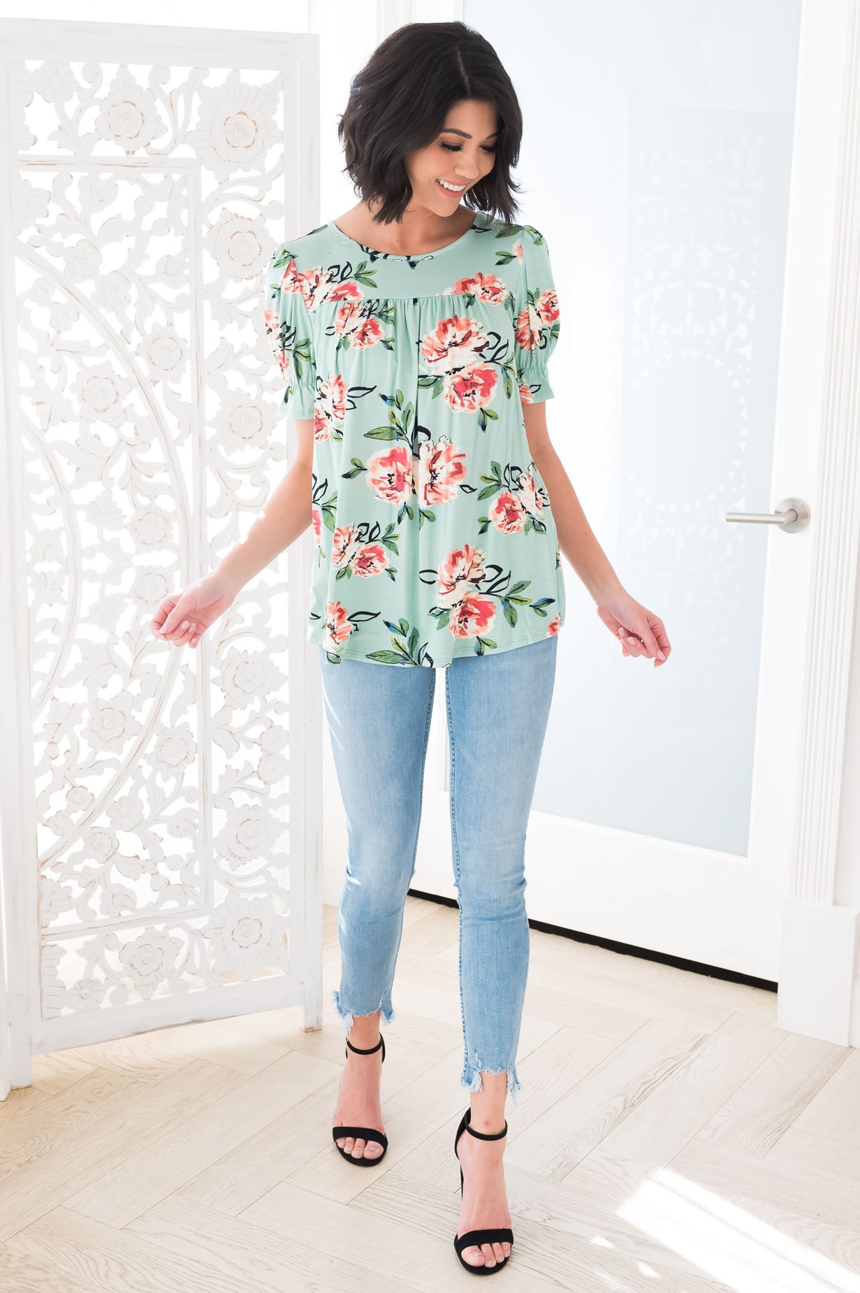 Perfect Picture Modest Blouse