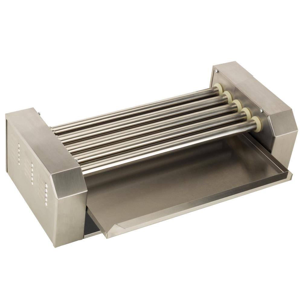 Funtime 180 sq. in. Stainless Steel Hot Dog Roller Grill RDB12SS