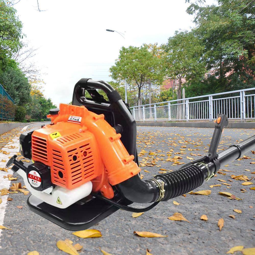 YIYIBYUS 450 CFM 190 MPH 42.7 CC 2-Stroke Gas Backpack Leaf Blower OT-MLPQ-4485