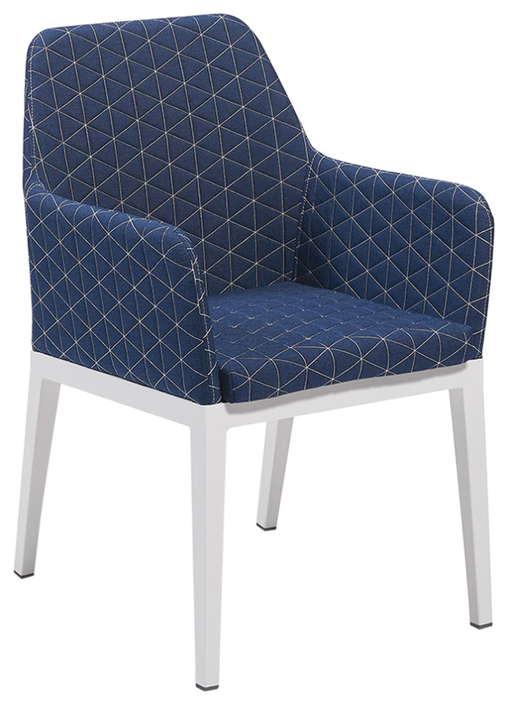 Oland Armchair   Contemporary   Outdoor Dining Chairs   by Oxford Garden  Houzz