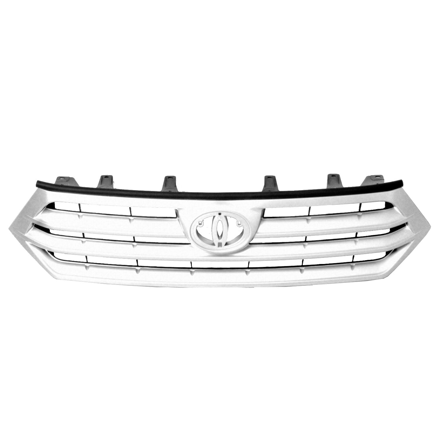 KAI New Standard Replacement Front Grille， Fits 2011-2013 Toyota Highlander