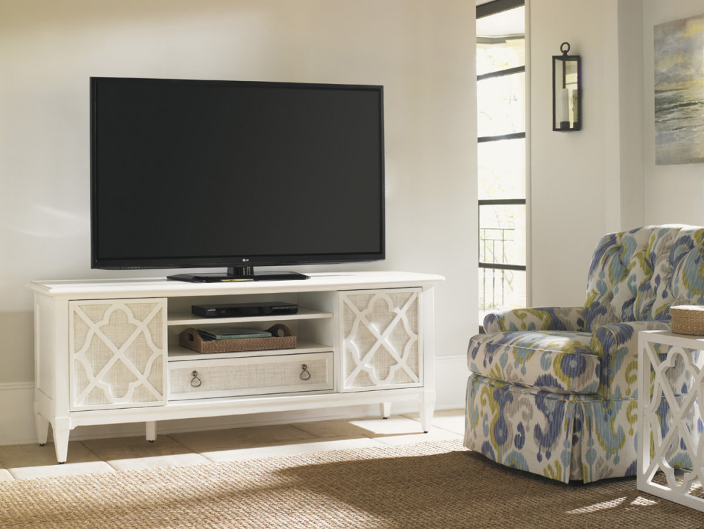 Wharf Street Media Console   Beach Style   Entertainment Centers And Tv Stands   by HedgeApple  Houzz