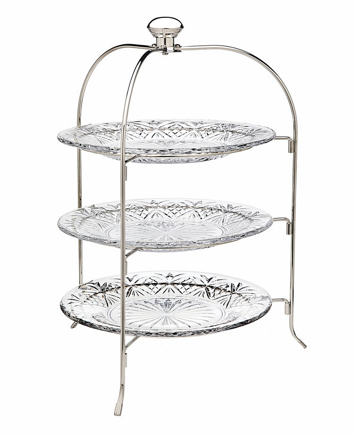 Godinger Serveware Dublin 3-Tier Serving Rack