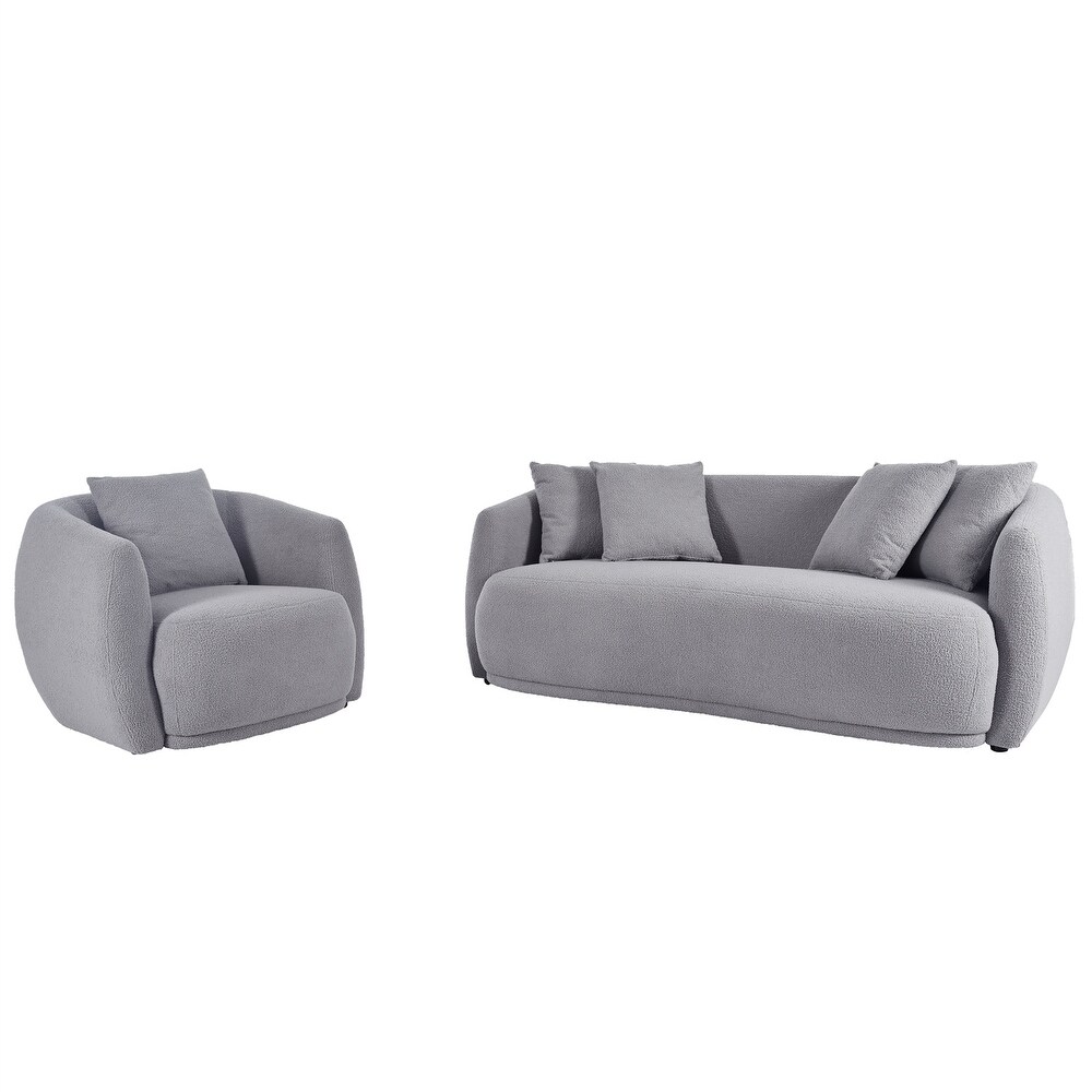 U_Style Upholstered Sofa Set