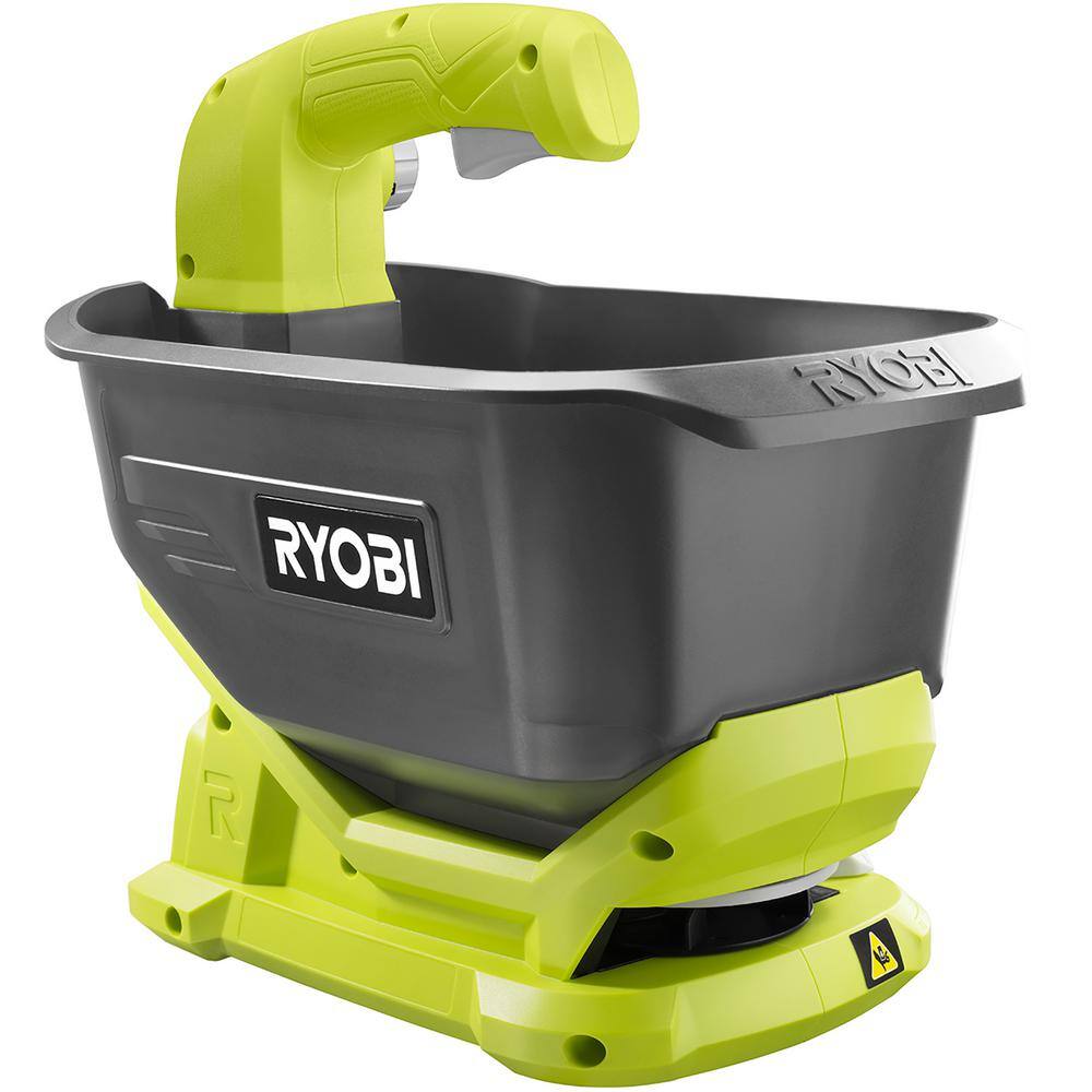 RYOBI ONE+ 18V 1 Gal. Spreader with 4.0 Ah Battery and Charger P2402BTL-BK