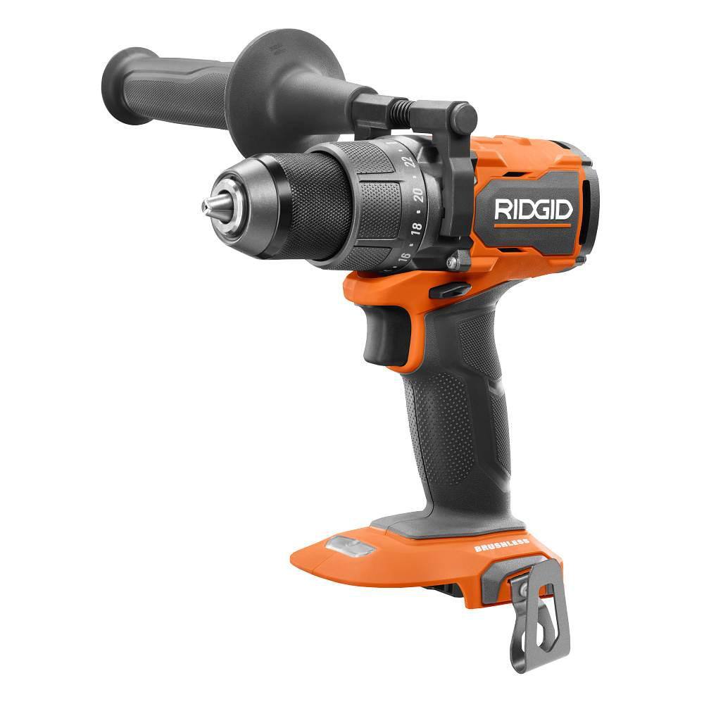 RIDGID 18V Brushless Cordless 12 in. DrillDriver (Tool Only) R86114B