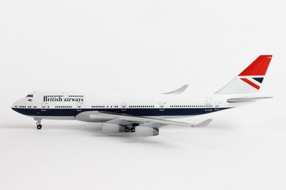 Herpa British 747 400 1/500 Negus 100Th Livery  HE...