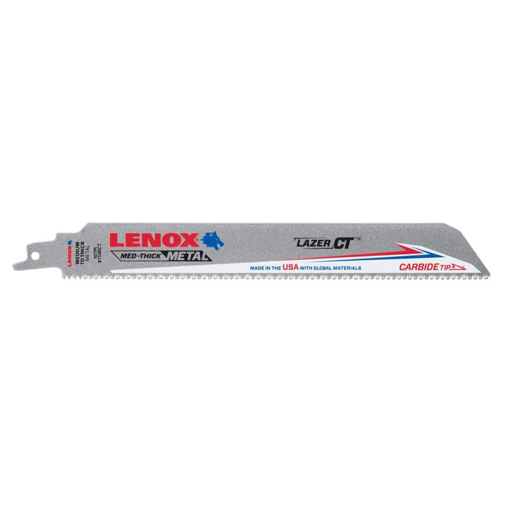 LENOX RECIPS 9110RCT 9 X 1 X 050 X 10 NGCR 1PK ;