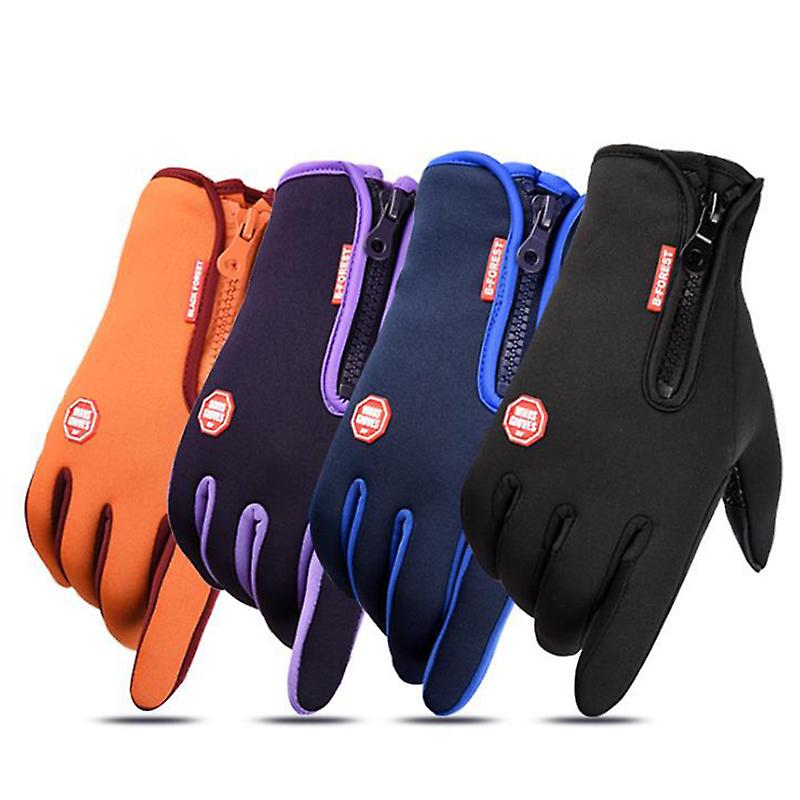 Winter Outdoor Sports Gloves Waterproof Thermal Cycling Skiing