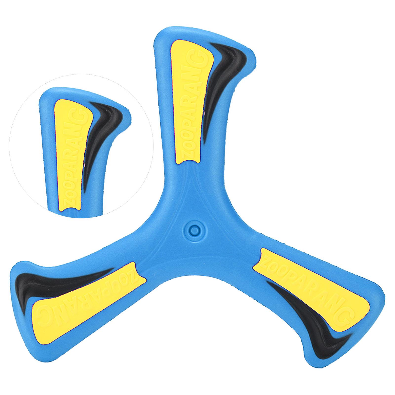 3 Blade Throw Catch Toy Flying Toy For Kids Outdoor Parentchild Interactive Gameblue