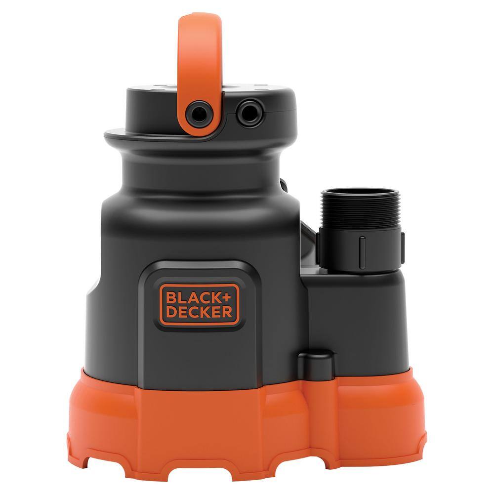 BLACK+DECKER 14 HP Submersible Sump Pump Tethered Switch BXWP62200