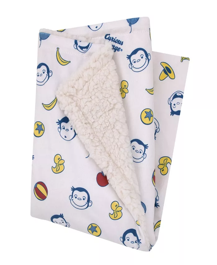 Welcome to the Universe Baby Curious George Baby Blanket