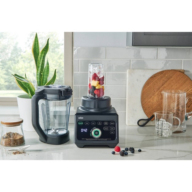 Braun Triforce Power Blender With Smoothie2go Jb9041bk