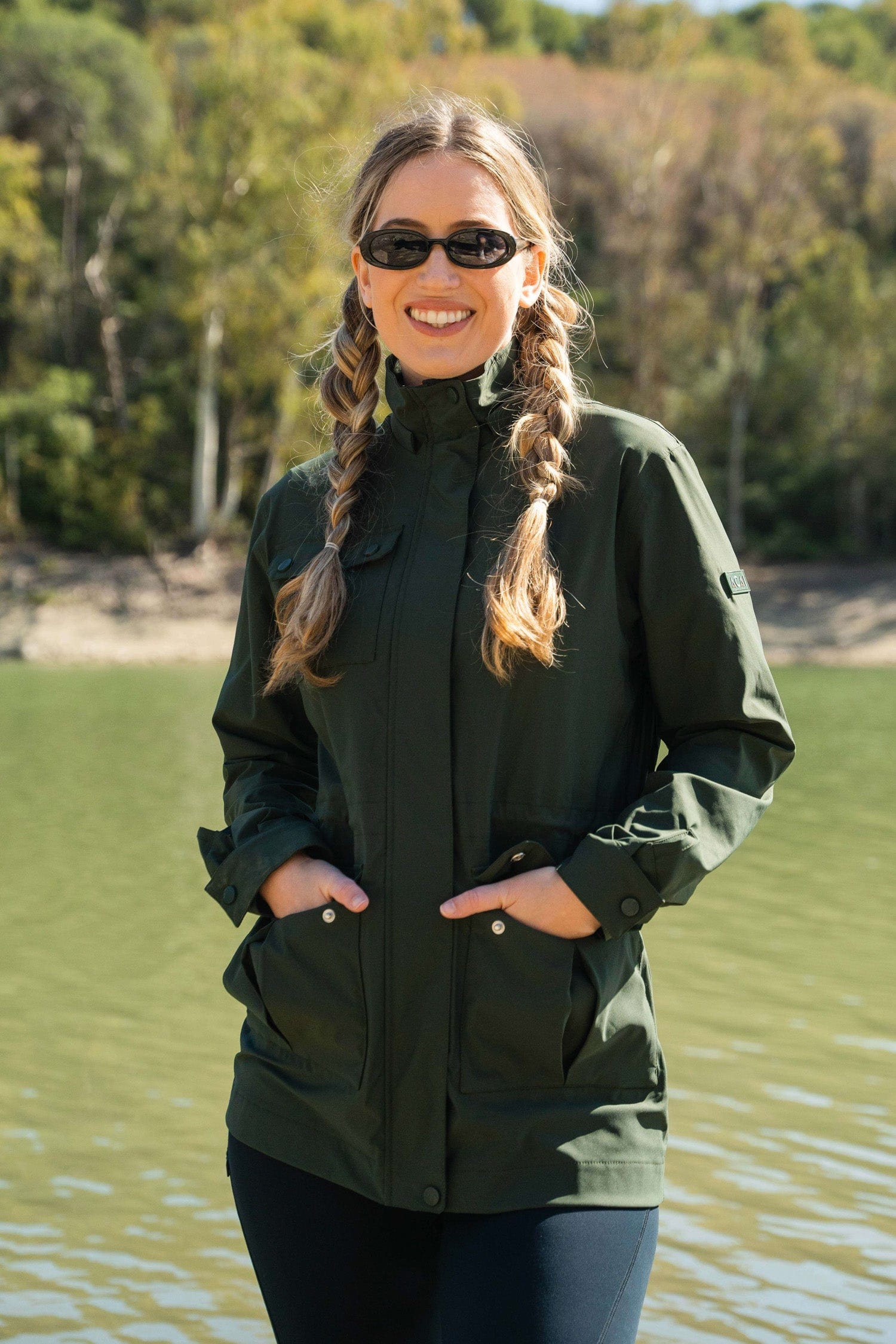 River Waterproof Jacket - Deep Khaki