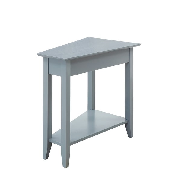 American Heritage Wedge End Table