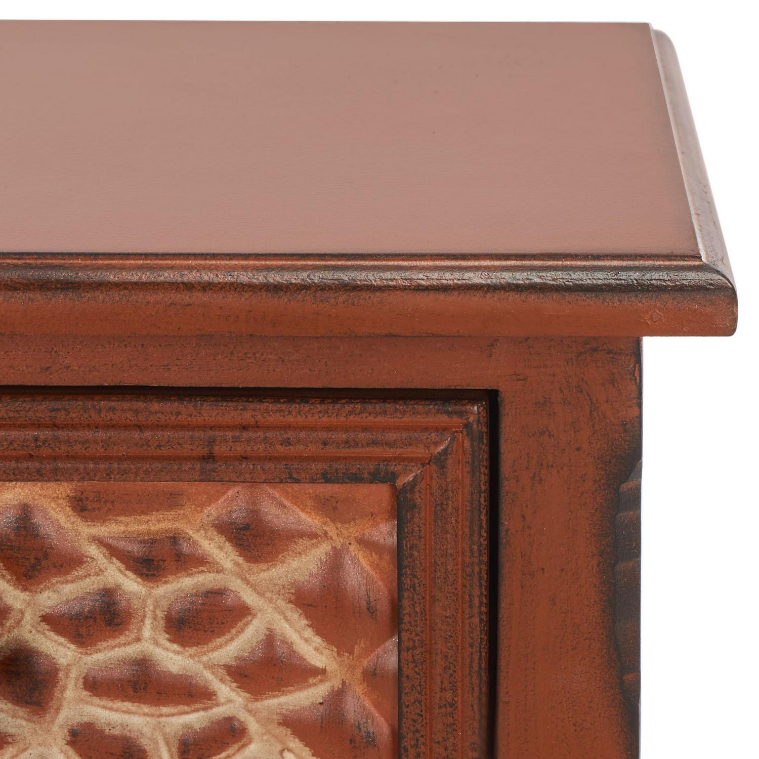 Safavieh Ernest End Table Brown  Crowdfused