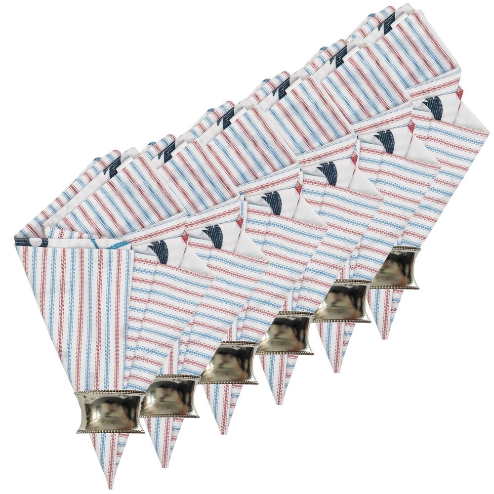 Nautical Crew Reversible Napkin