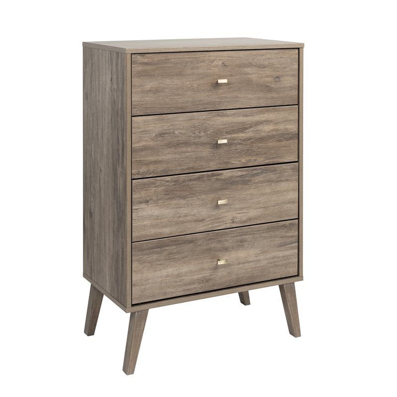 Home Square 3-Piece Set with Tall 6-Drawer Chest Double Dresser & 4-Drawer Chest