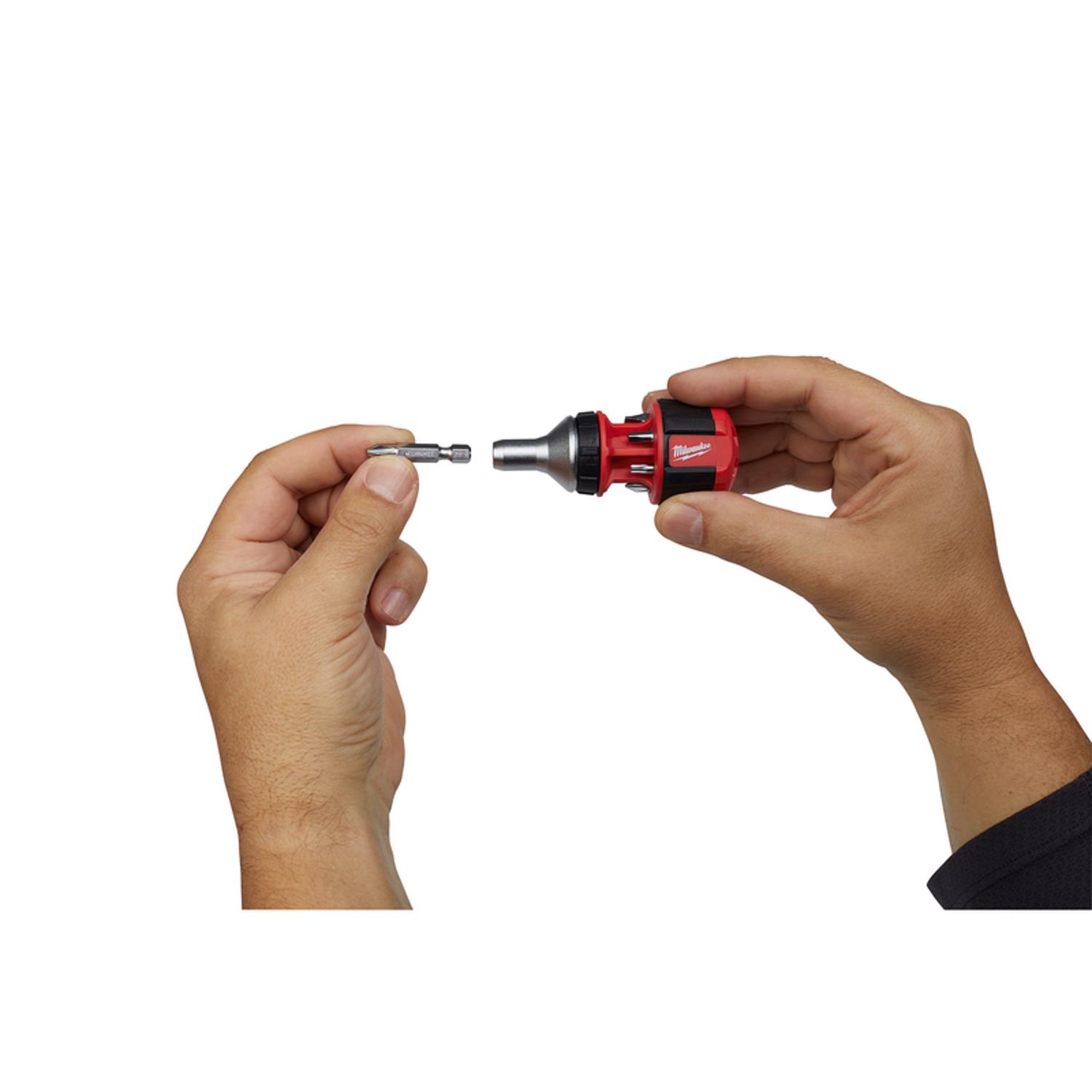 MW 8-in-1 Ratcheting Screwdriver and Bit Set