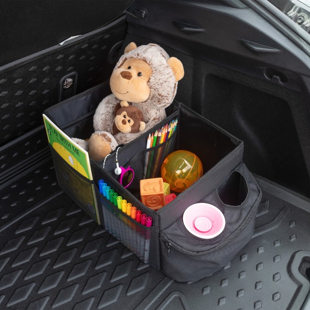 Stalwart Backseat Car Organizer With Cupholders