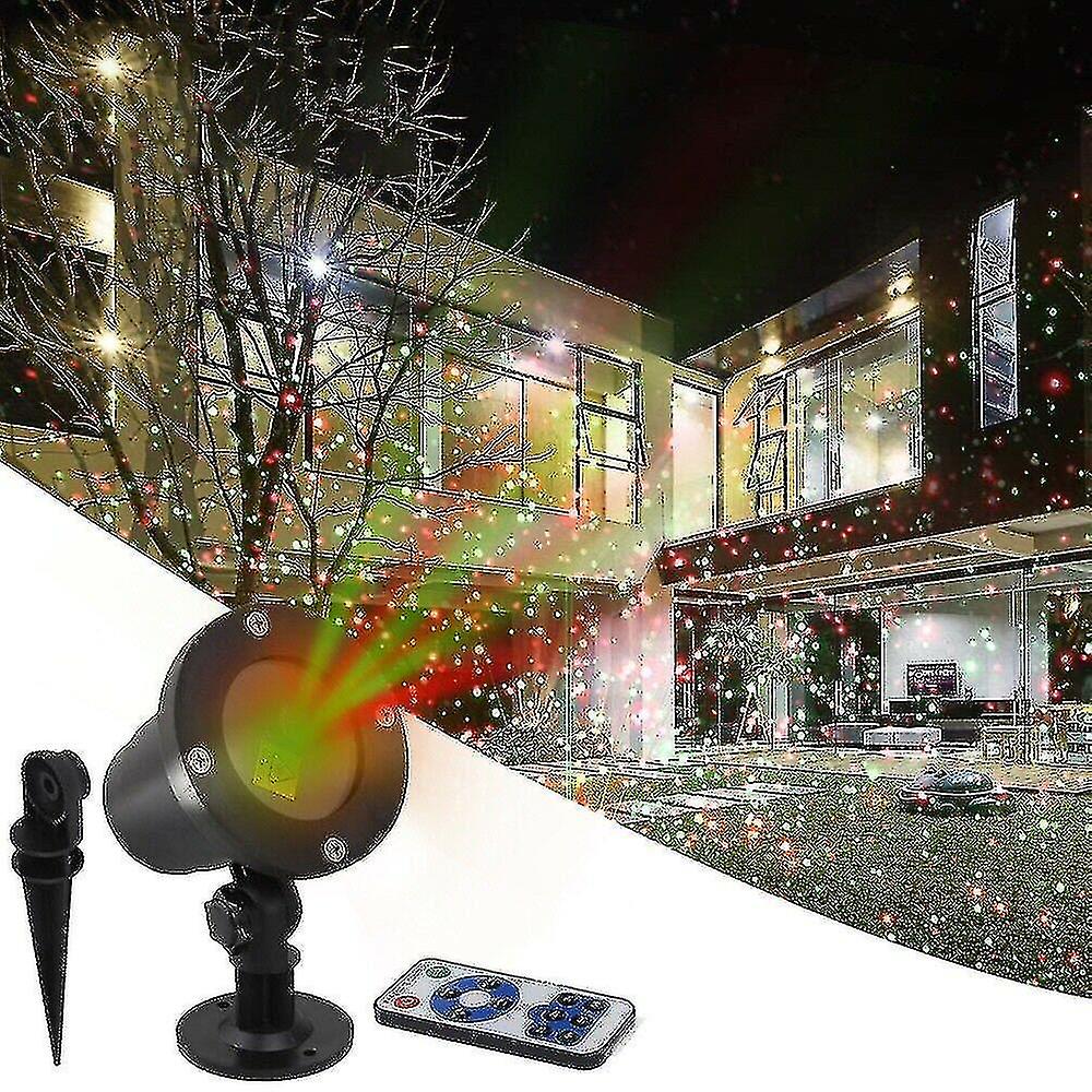 Naiwang Christmas Led Projector Outdoor Landscape Stage Xmas Lamp