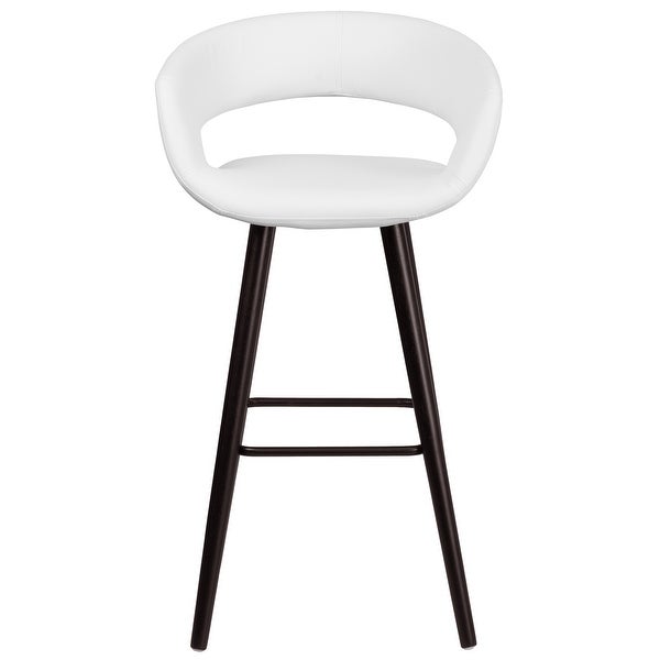 2 Pk. 29'' High Contemporary Barstool with Wood Frame - 22