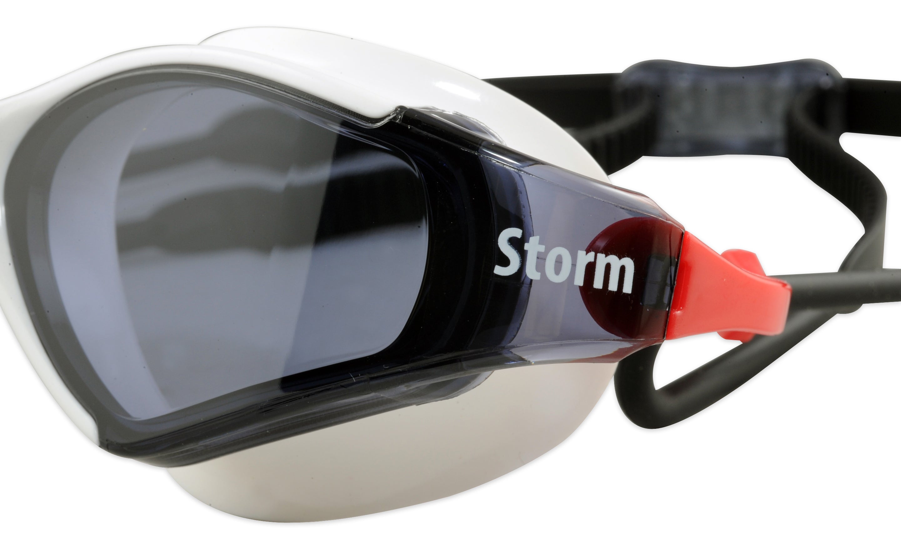 Storm Bluefin Fitness Swim Goggle - White w/Tinted Lenses