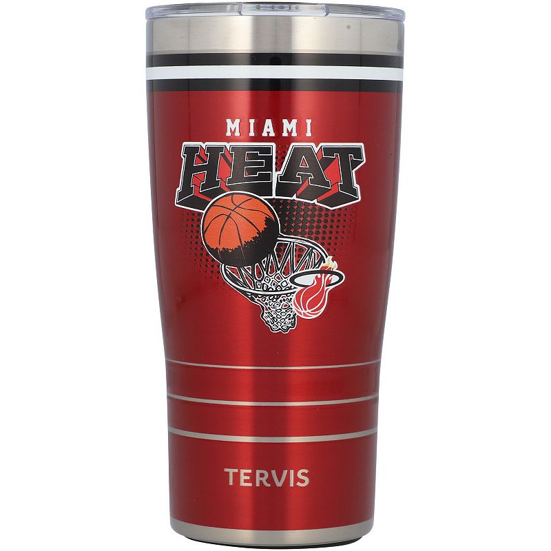 Tervis  Miami Heat 20oz. Vintage Stainless Steel Tumbler