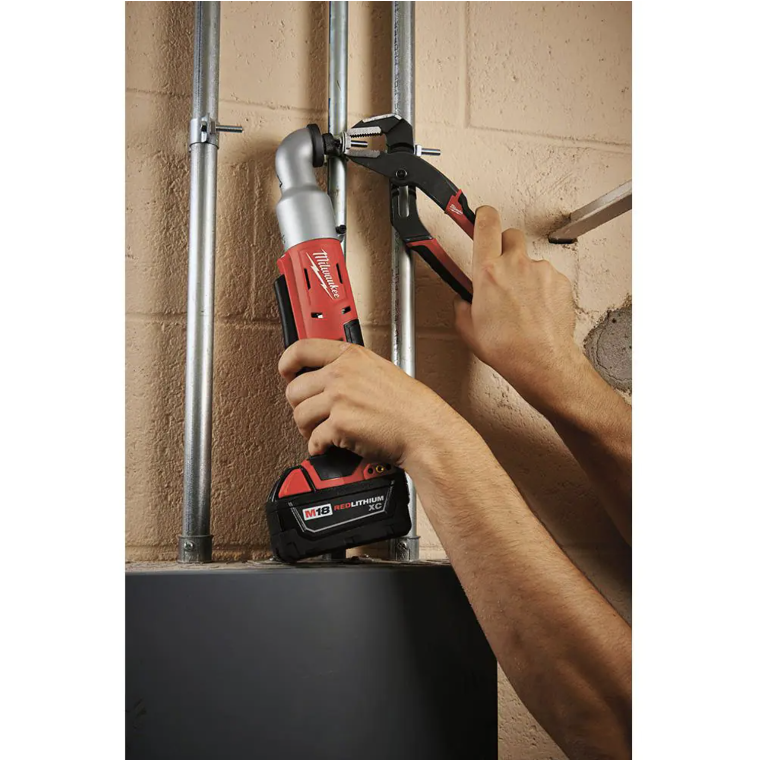 Milwaukee M18 18-Volt Lithium-Ion Cordless 1/4 in. Hex 2-Speed Right Angle Impact Driver (Tool-Only)