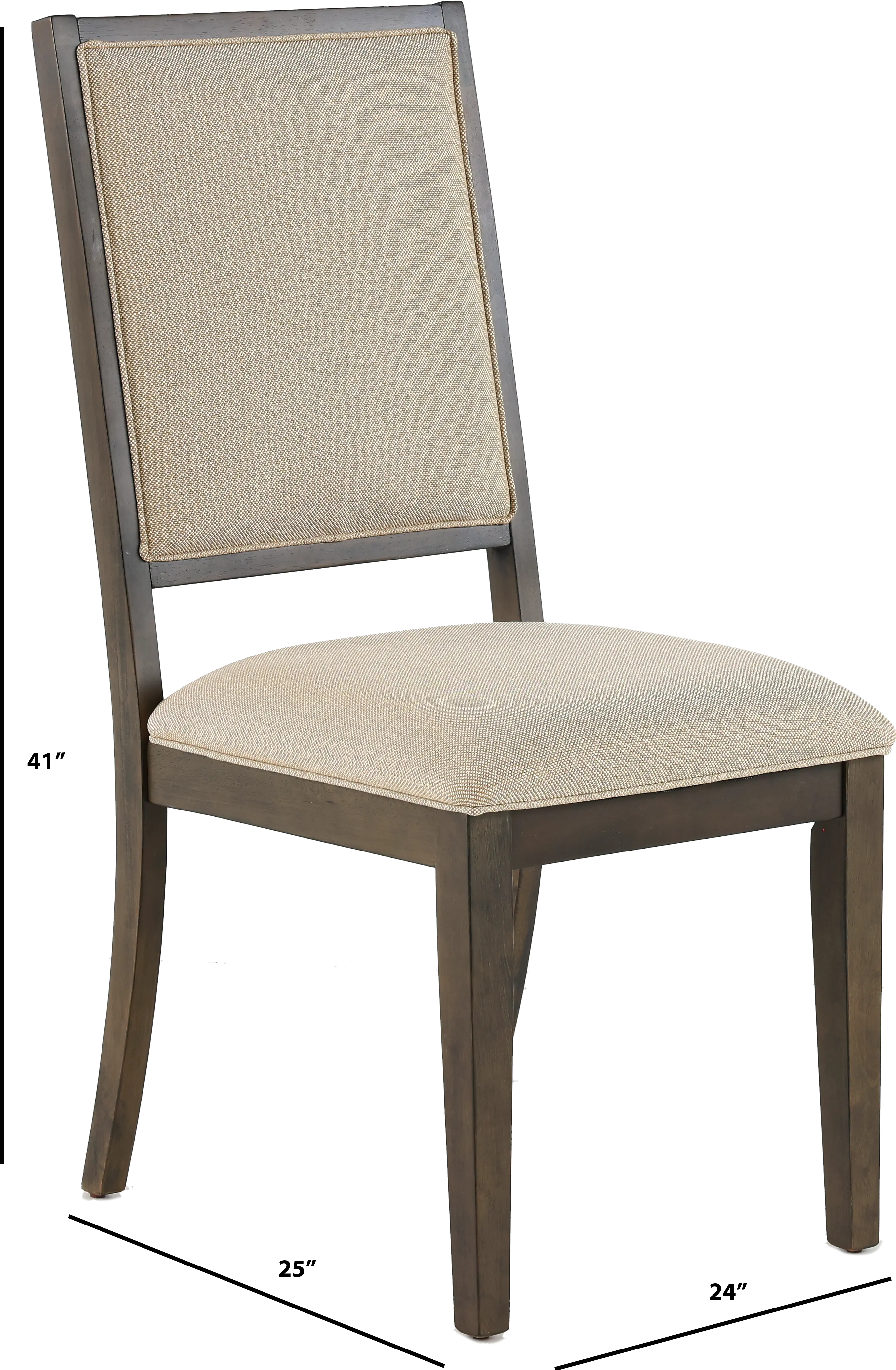 Hartford Gray Upholstered Dining Chair