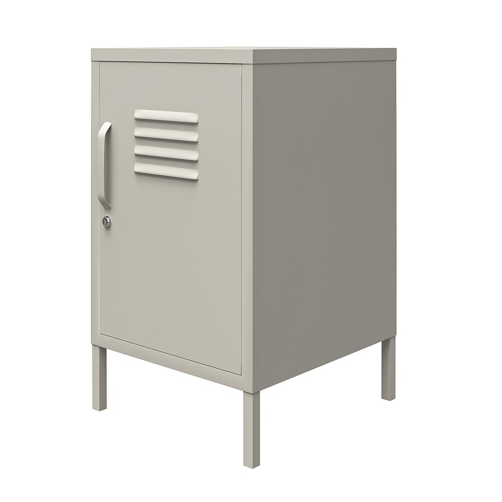 Ameriwood Home Walton Metal Locker End Table