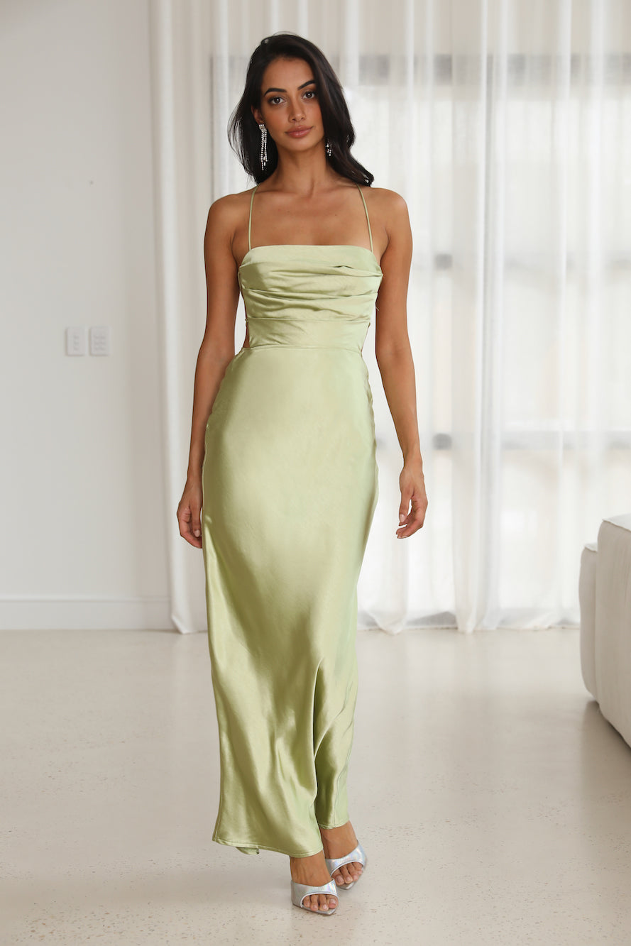 Event Ready Maxi Dress Kiwi