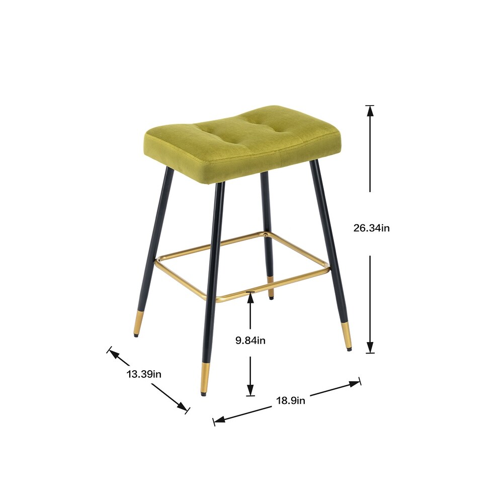 Bar Stools Footrest Counter Height Dining Chairs