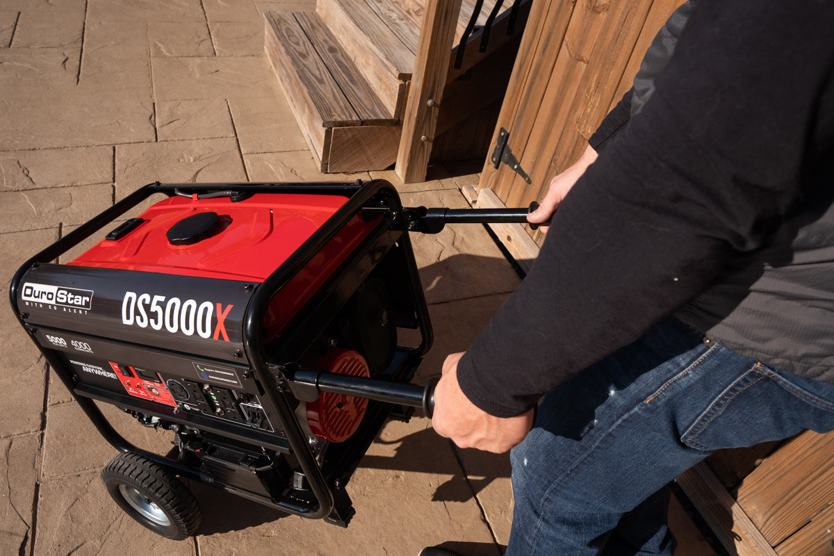 5,000 Watt Gasoline Portable Generator w/ CO Alert