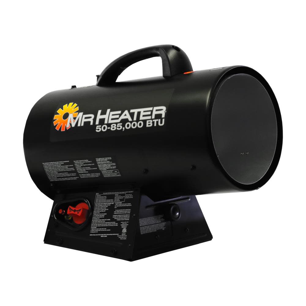 85，000 BTU Quiet Burner Technology Forced Air Propane Heater