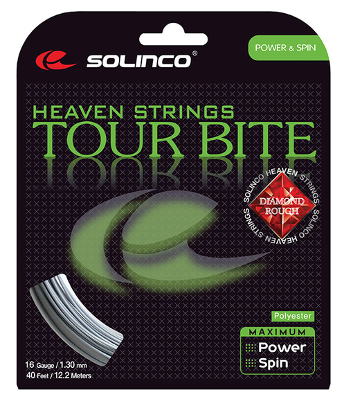 Solinco BSTBD Tour Bite Diamond Rough (Silver)